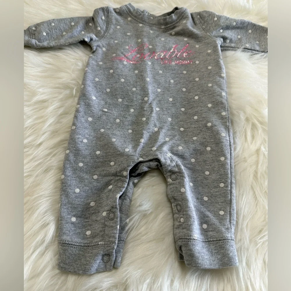5/$30 Carter’s Lovable Like Mommy Sweat Jumpsuit​